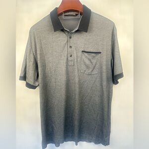 Travis‎ Mathew Mens Gray Pocketed Short Sleeve Performance Golf Polo Size XXL